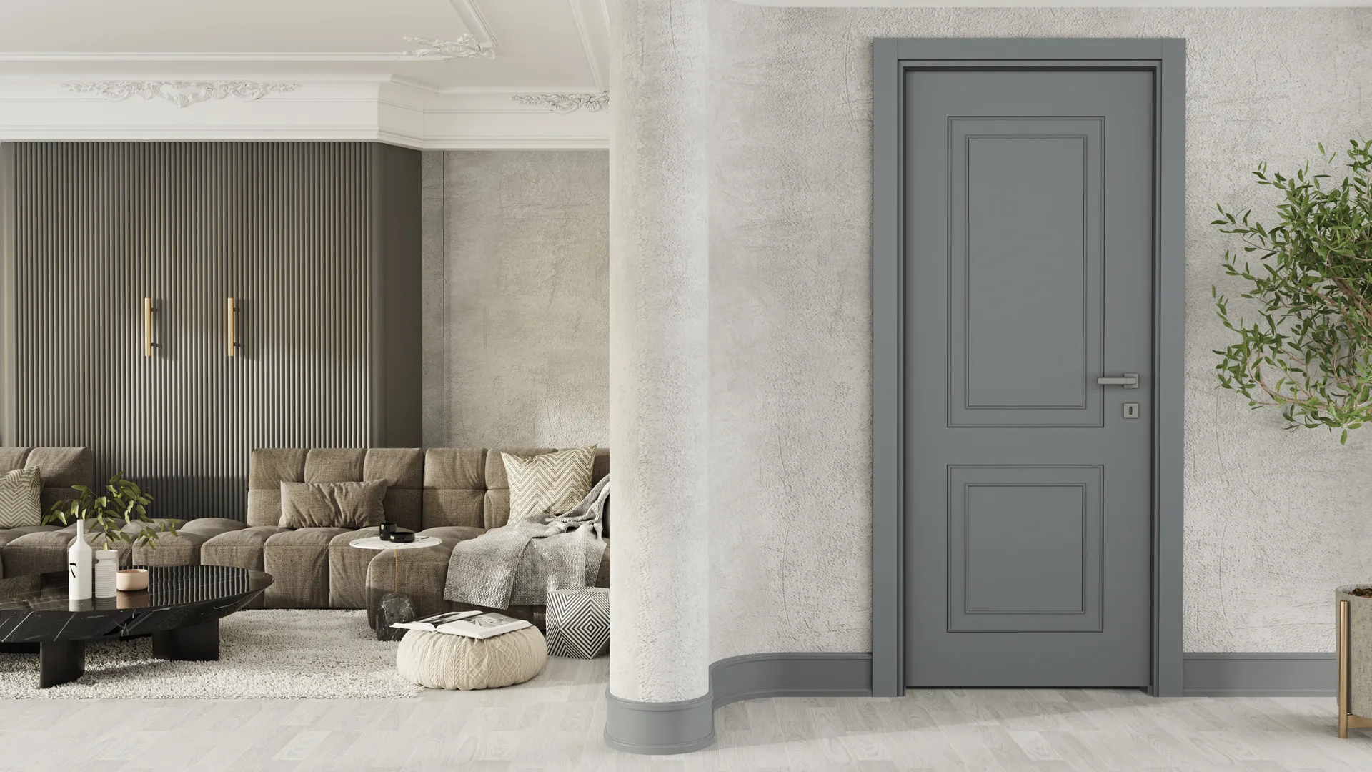 LUXURY KOZMİK GRİ - Variodor Kapı - LEP Yapı - LUXURY Variodor